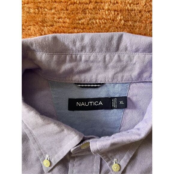 NWOT NAUTICA Men's Oxford Shirt - Picture 4 of 10